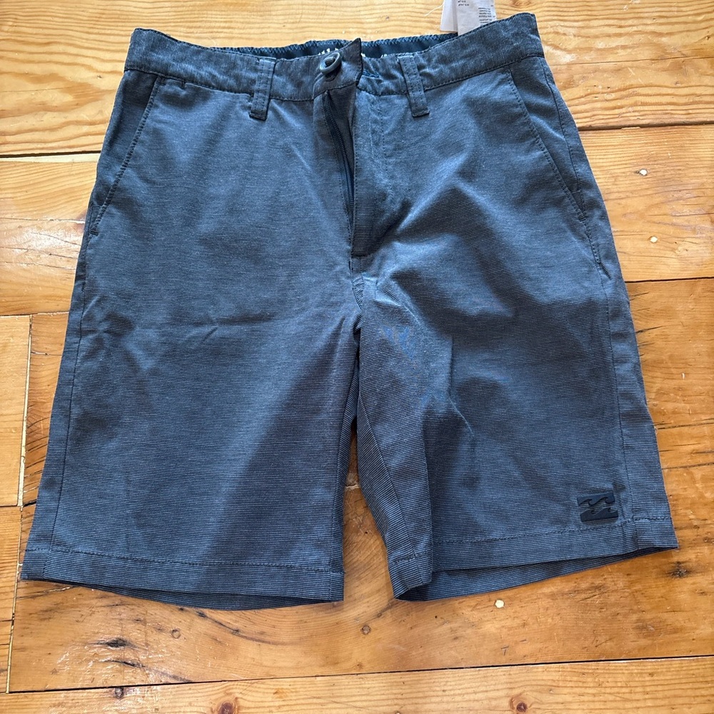 Billabong Charcoal Flat Front Shorts